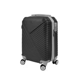 Set de Maletas de Viaje Osaka, Color Negro: ¡Llévate 3 y paga 2! 34x21x50cm