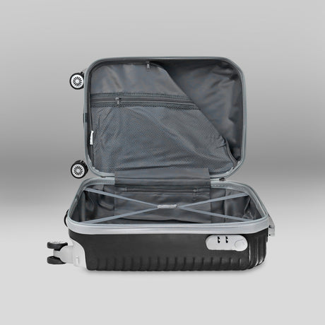 Set de Maletas de Viaje Osaka, Color Negro: ¡Llévate 3 y paga 2! 34x21x50cm