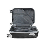 Set de Maletas de Viaje Osaka, Color Negro: ¡Llévate 3 y paga 2! 34x21x50cm