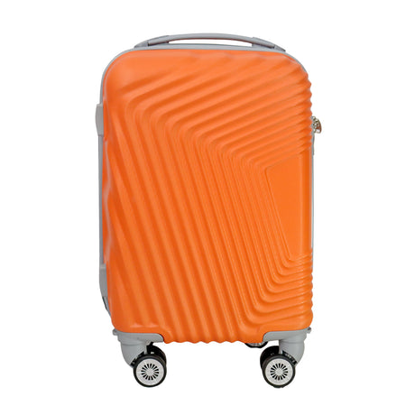 Set de Maletas de Viaje Orbix, Color Naranja: ¡Llévate 3 y paga 2! 34x21x50cm