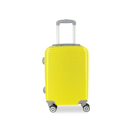 Set de Maletas de Viaje Sol, Color Amarillo: ¡Llévate 3 y paga 2! 34x21x50cm