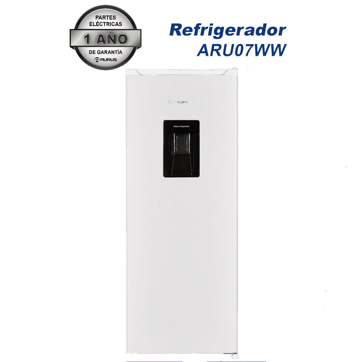 REFRIGERADOR AURUS MOD. ARU07WW 7p3 CON DESPACHADOR BLANCO**