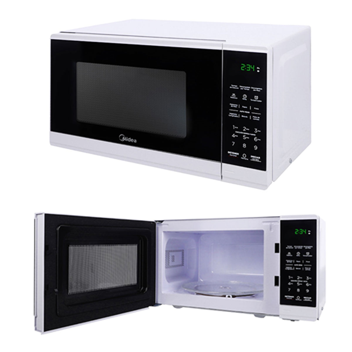 HORNO DE MICROONDAS MIDEA MMDF07S2BW 0.7p3 **
