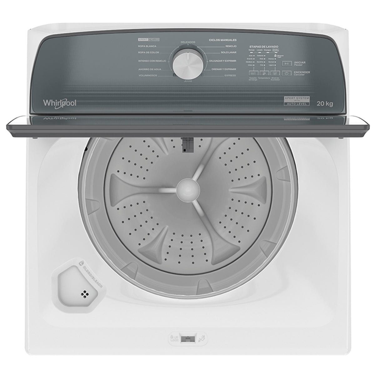 LAVADORA WHIRLPOOL MOD. 8MWTW-2041WJM  20 KG**