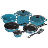 BATERIA CINSA PONTEVEDRA AZUL PRAGA/AZUL GRAFITO 11 PZAS**