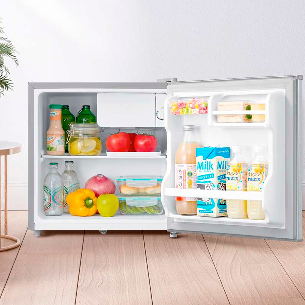 FRIGOBAR MIDEA MOD. MDRD86FGM50 2p3 SILVER**