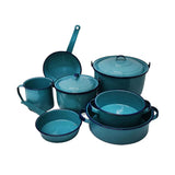 BATERIA CINSA HUASTECA AZUL TURQUESA 9 PZAS**