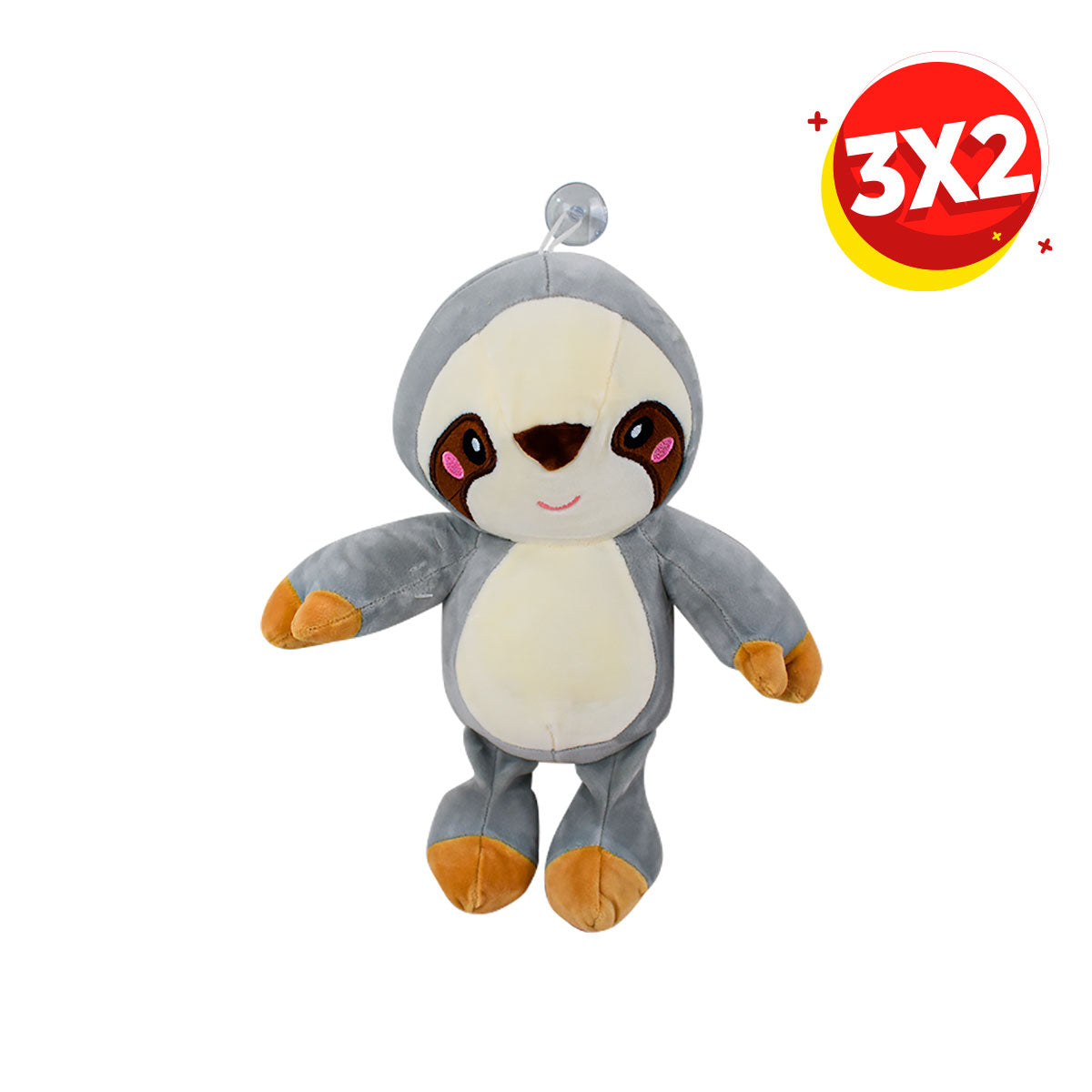 3X2 Toy Peluche Perezoso