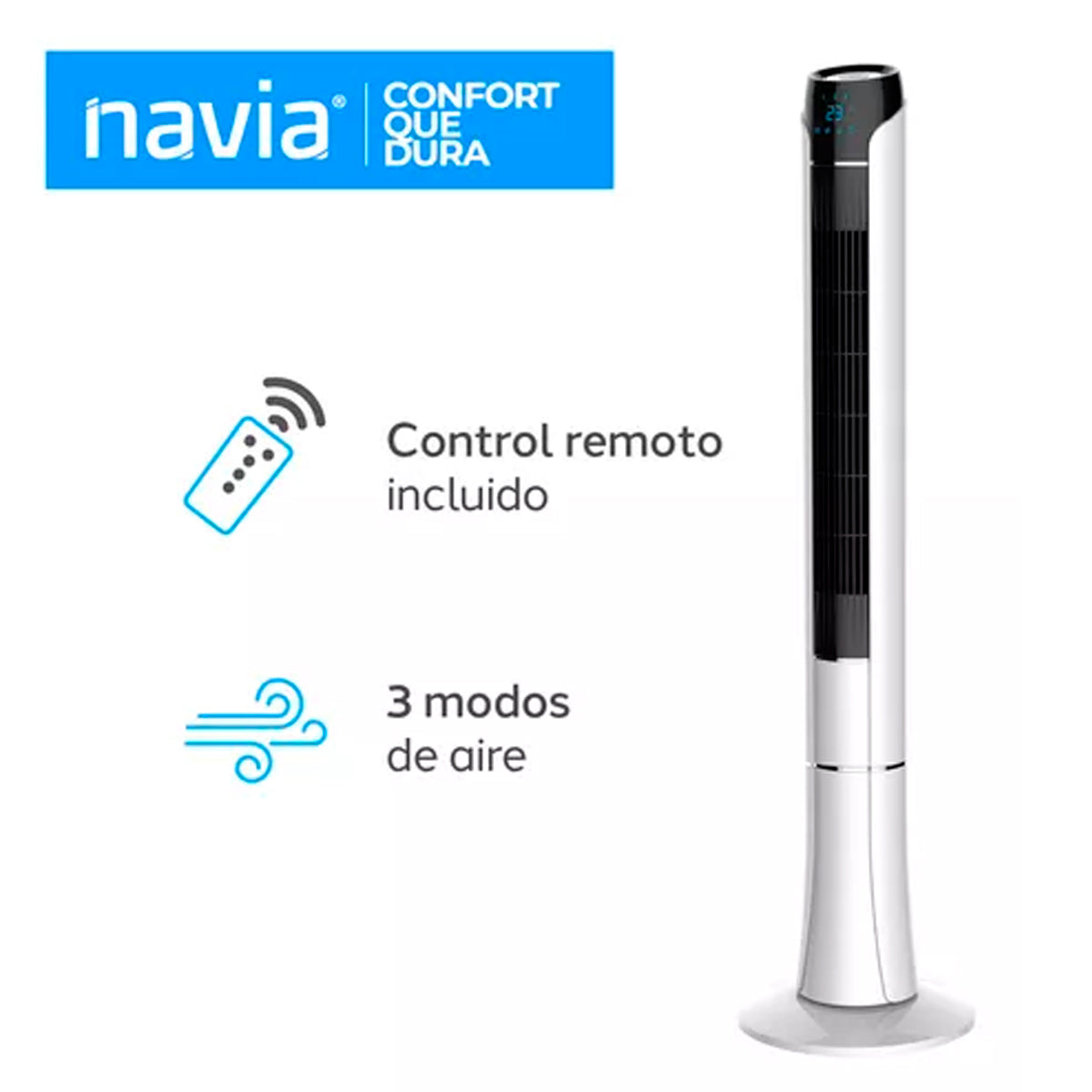 VENTILADOR NAVIA DE TORRE MOD. VTN-004 3 VEL **