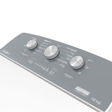 LAVADORA MOD. 8MWTW-1813MJM 18KG AGITADOR SINGLE ACTION, 12 CICLOS, TAPA METALICA **