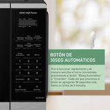 HORNO DE MICROONDAS PANASONIC NN-SB43QSRPH .9p3 NGO/PLATA **
