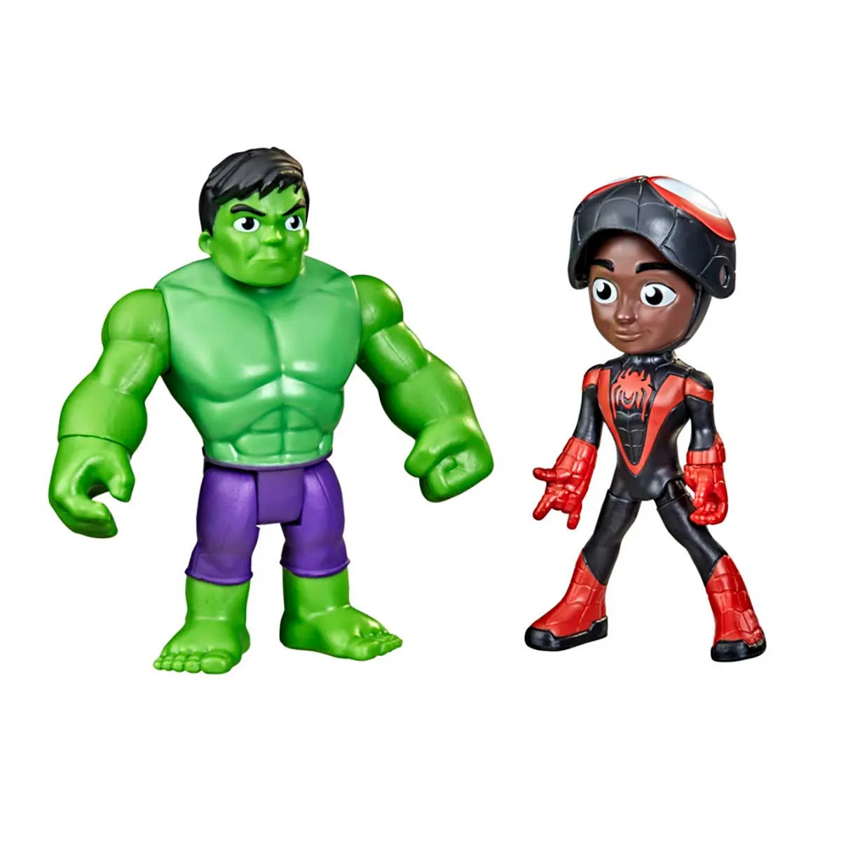 Hasbro, Figuras de Acción de Miles Morales y Hulk