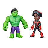 Hasbro, Figuras de Acción de Miles Morales y Hulk