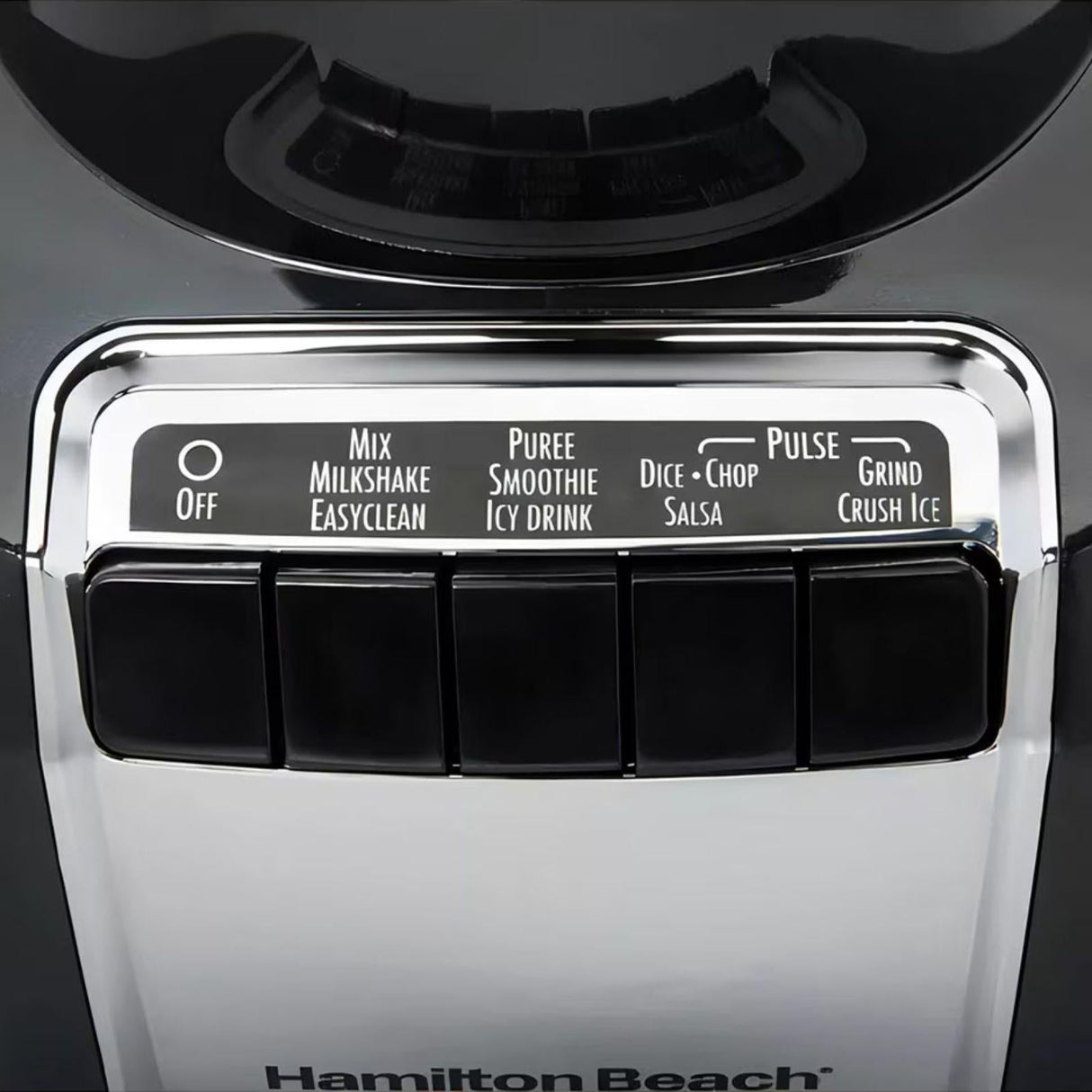 Licuadora Hamilton Beach Wave-Action Vaso de Vidrio 1.4 Litros Negra 53521FG