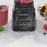 Licuadora Hamilton Beach Power Elite Vaso de Vidrio 1.1 Litros Negra 58146J