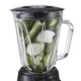 Licuadora Hamilton Beach Power Elite Vaso de Vidrio 1.2 Litros Negra 58148-MXR