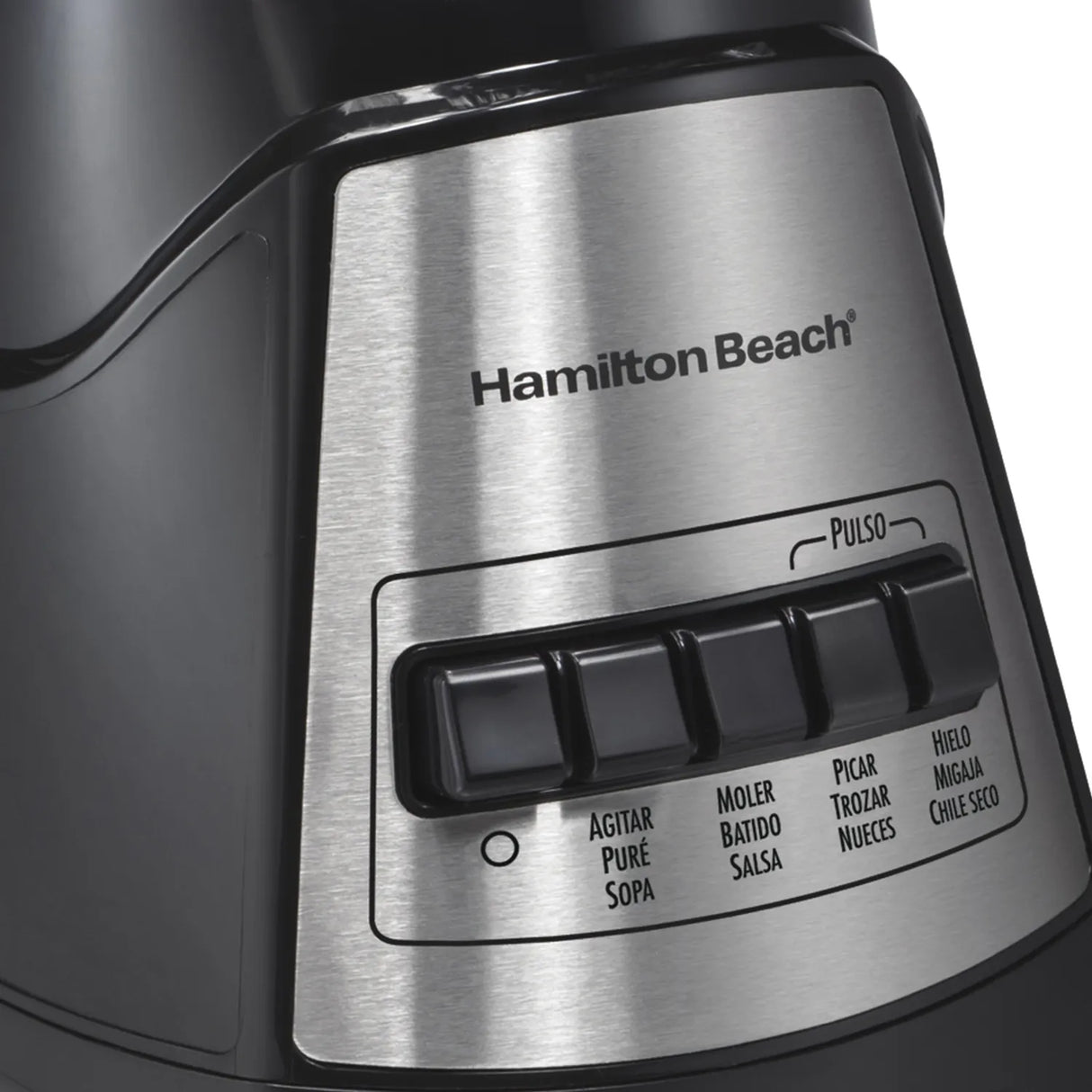 Licuadora Hamilton Beach Power Elite Vaso de Vidrio 1.2 Litros Negra 58148-MXR