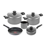 Batería de Cocina T-fal Talent 8 Piezas Gris 5820600