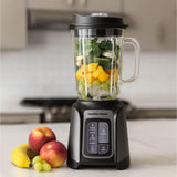 Licuadora Hamilton Beach PowerMax Vaso de Vidrio 1.4 Litros Negra 58600J