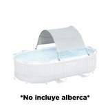 Sombrilla de Dosel de Piscina Redonda, Flowclear