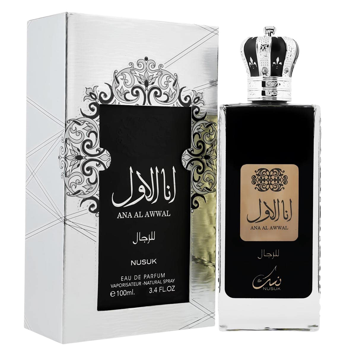 NUSUK ANA AL AWWAL SILVER NUSUK MEN 100 ML