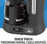 CAFETERA 2 EN 1 POWERXL MOD. CM0122-1BPLA NEGRO**