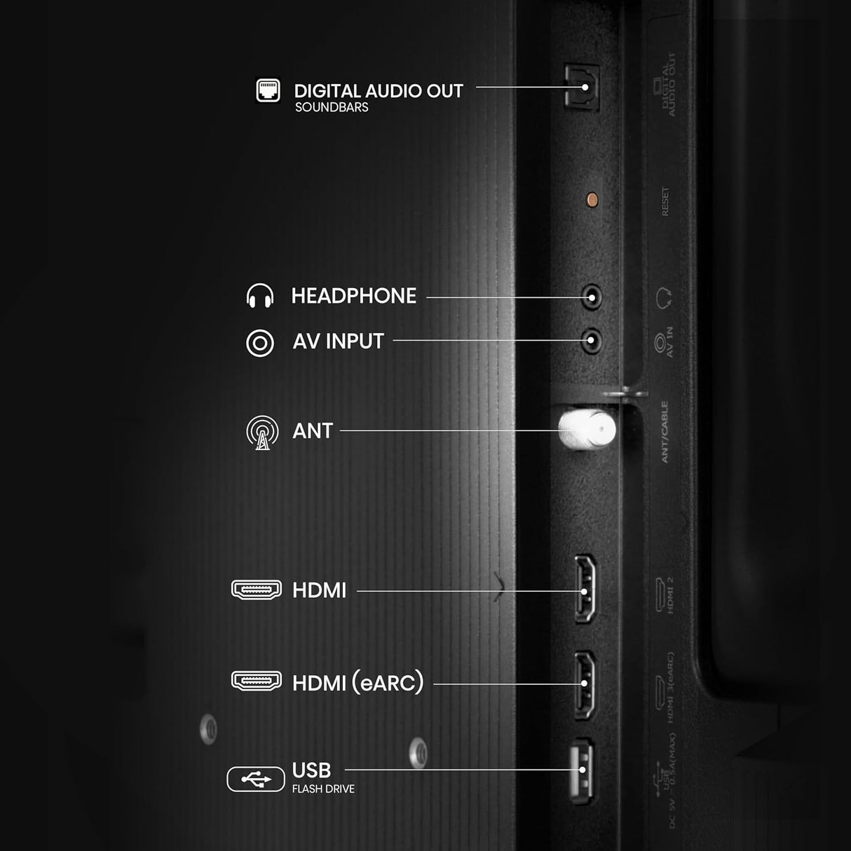 TELEVISOR MOD. 32A4NV SMART HD VIDAA