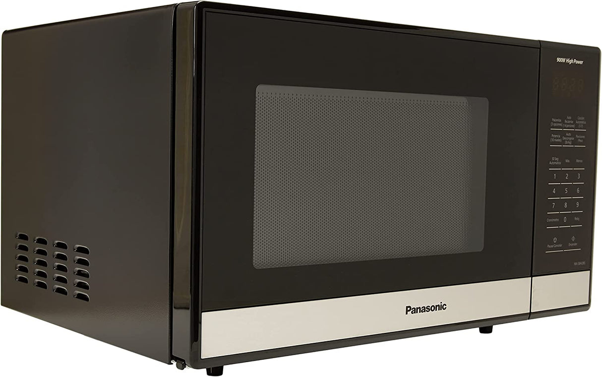 HORNO DE MICROONDAS PANASONIC NN-SB428SRUH NGO/PLA 0.9**