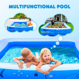 Piscina Inflable Familiar, color Azul, Funavo