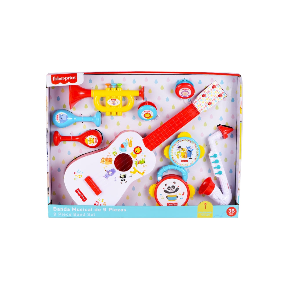 Set Musical 10 Piezas Fisher Price Juguete