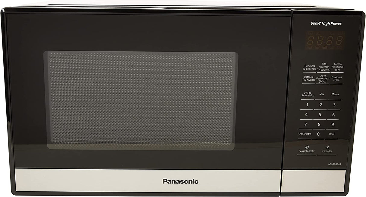 HORNO DE MICROONDAS PANASONIC NN-SB428SRUH NGO/PLA 0.9**