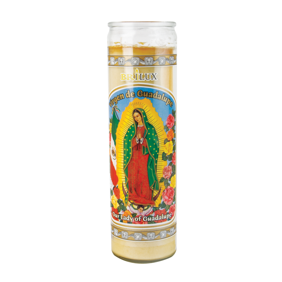 3X2 Veladora Virgen de Guadalupe