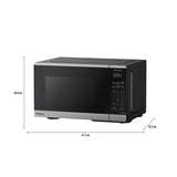 HORNO DE MICROONDAS PANASONIC NN-SB43QSRPH .9p3 NGO/PLATA **