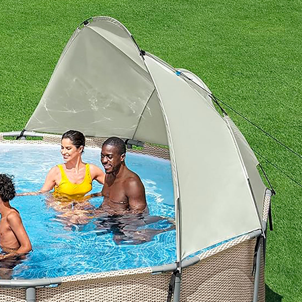 Toldo Redondo para Piscina, Flowclear