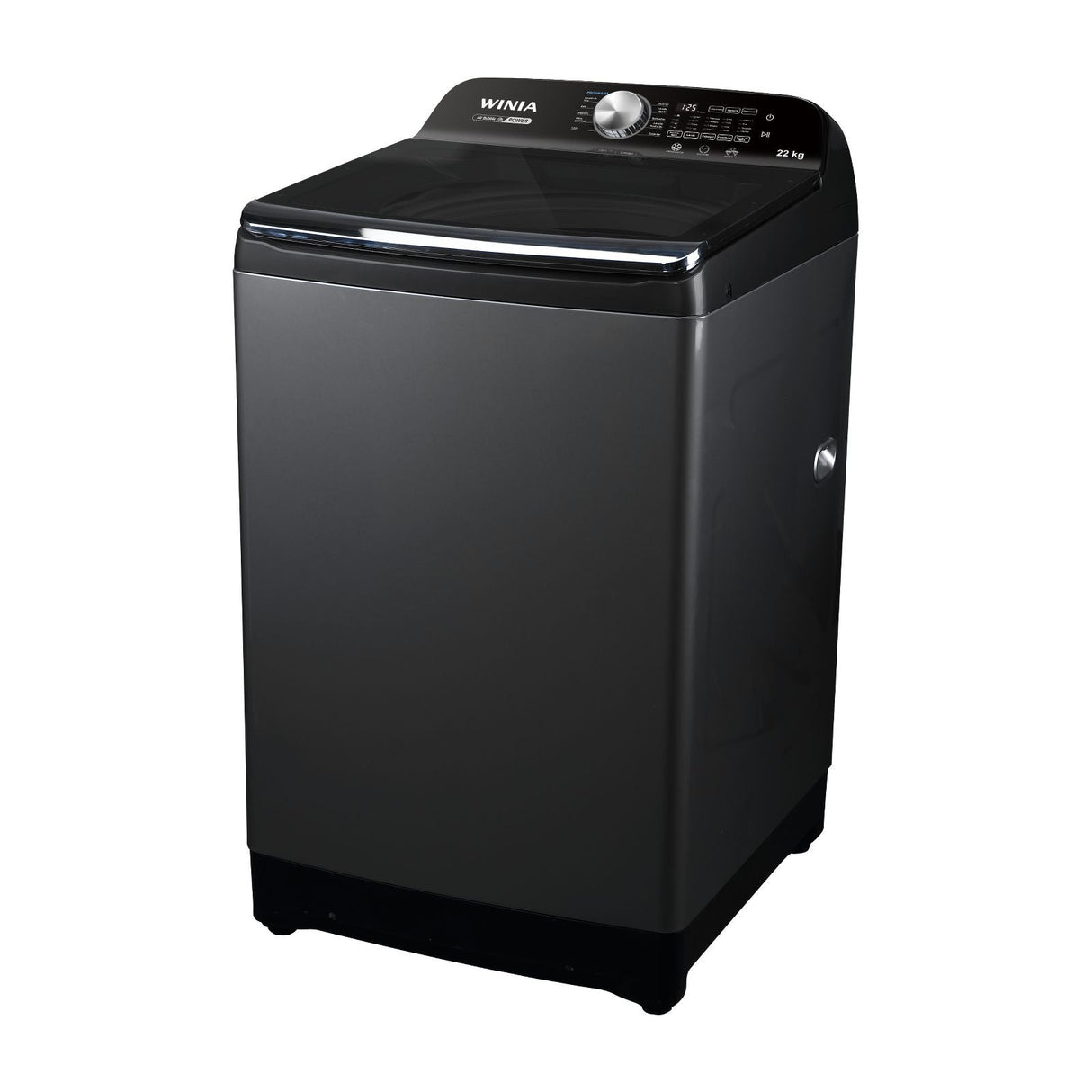 Lavadora Automática Winia 22 Kilos Carga Superior Gris AWFA22GXCXP
