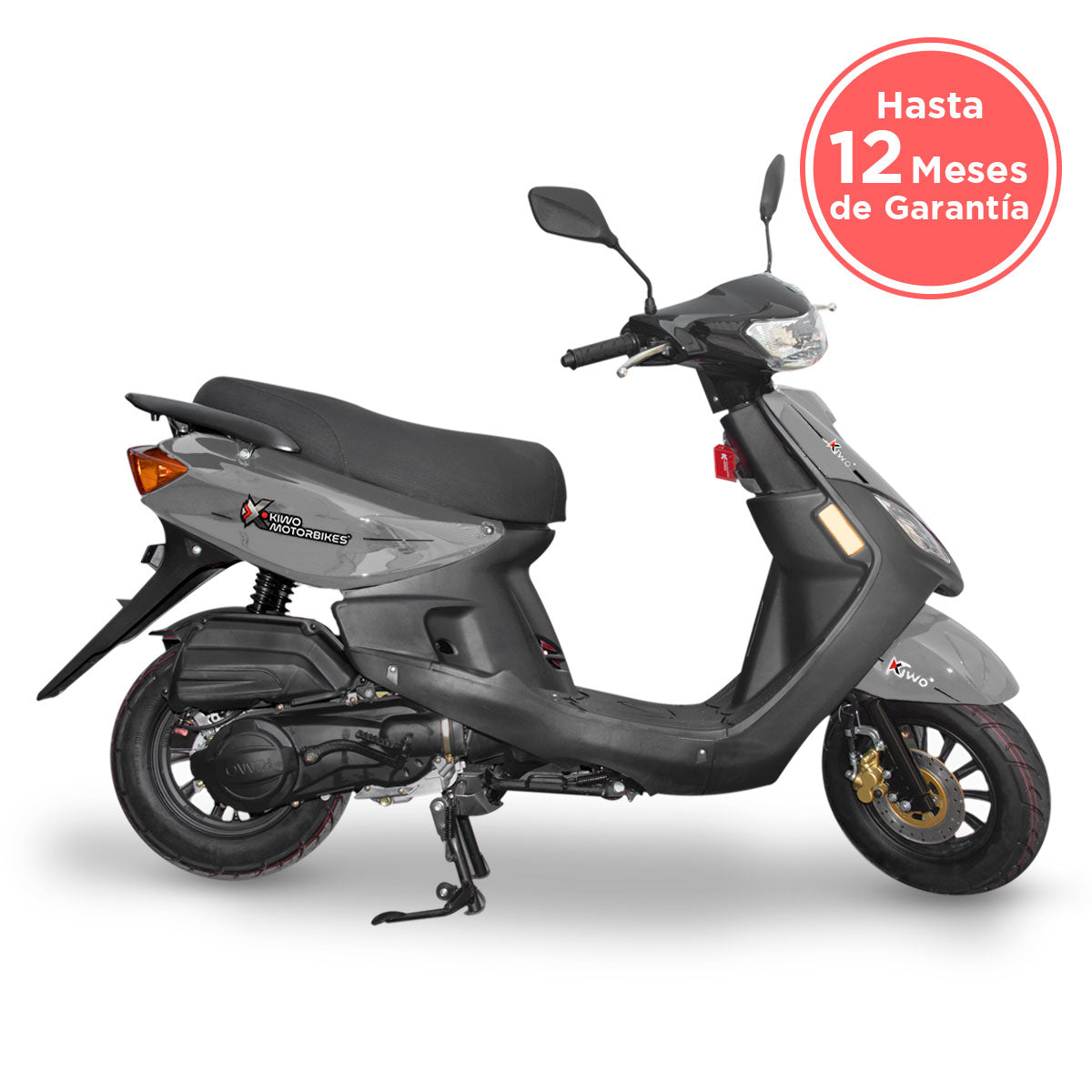 Motocicleta Acapulco Kiwo 150 2025, color Gris