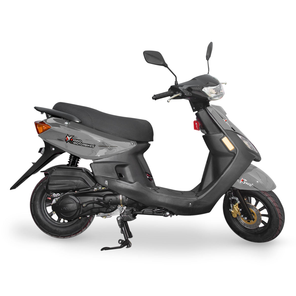 Motocicleta Acapulco Kiwo 150 2025, color Gris