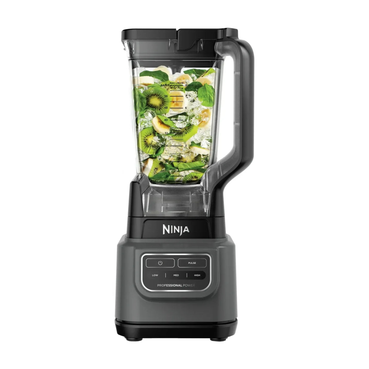 Licuadora Ninja Classic Vaso de Plástico 2.1 Litros Gris BE200