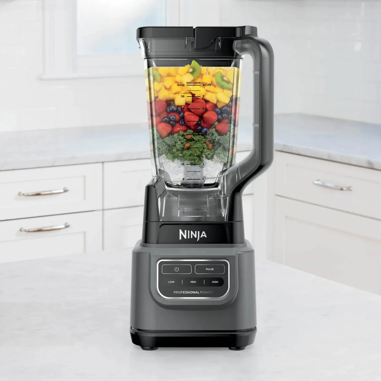 Licuadora Ninja Classic Vaso de Plástico 2.1 Litros Gris BE200