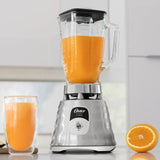 Licuadora Clásica Oster Vaso de Vidrio 1.25 Litros Gris BLST4127013