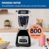 LICUADORA OSTER MOD. BLSTKAG-BPB-013 BOTONES V/VIDRIO**
