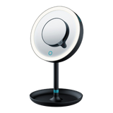 Espejo con Luz LED y Sensor Touch para Maquillarse, Incluye Espejo Magnético Extra de 5 Aumentos / BS45BF23 - Marca beurer®