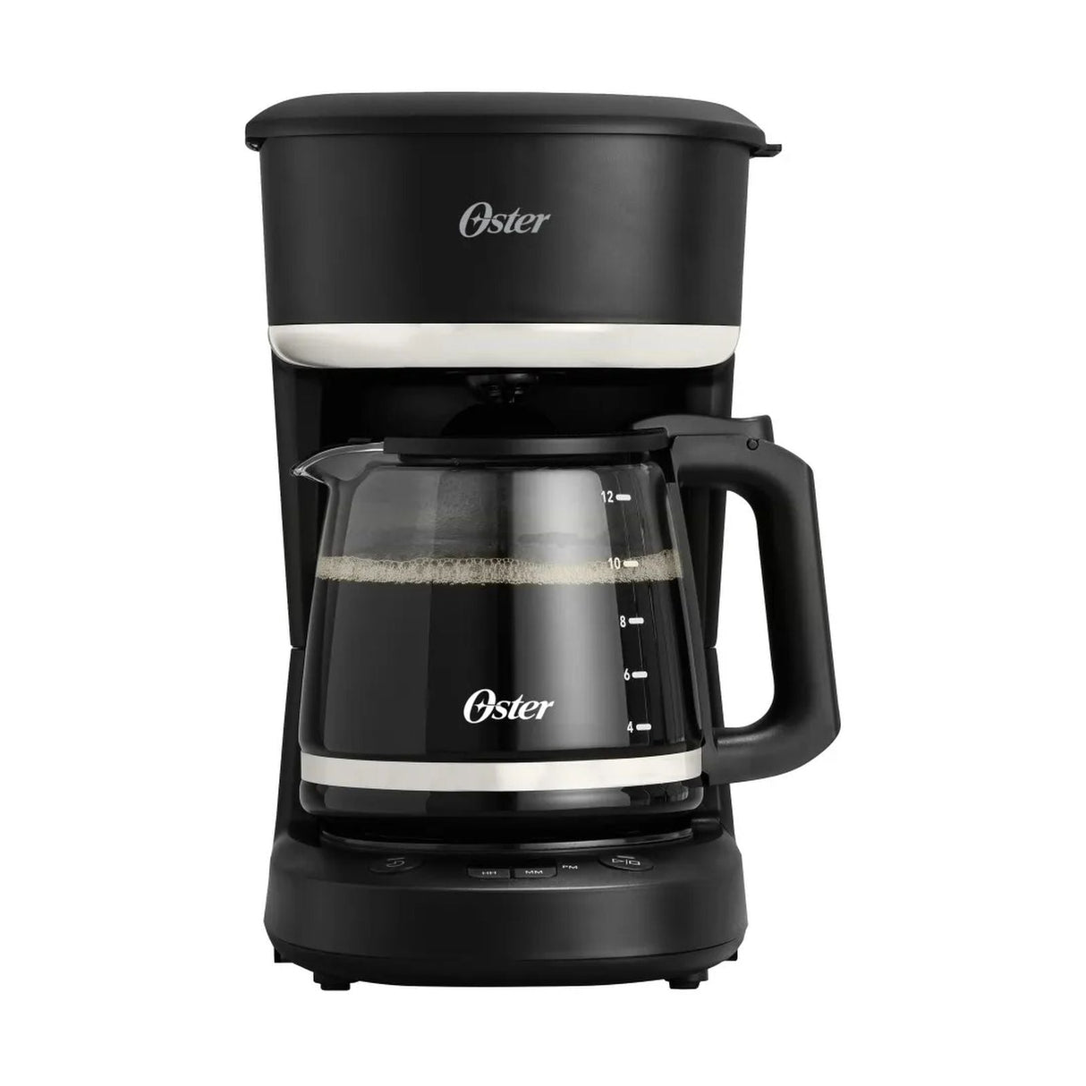 Cafetera Programable Oster 12 Tazas Negra BVSTDCP121B