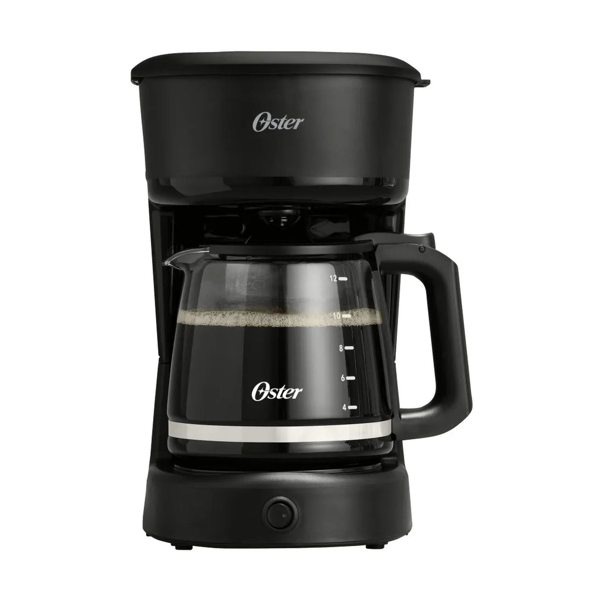 Cafetera Oster 12 Tazas con Filtro Permanente Negro BVSTDCS121B