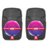Sistema de audio doble Kaiser 8 con 10,000 W PMPO PAK-7908