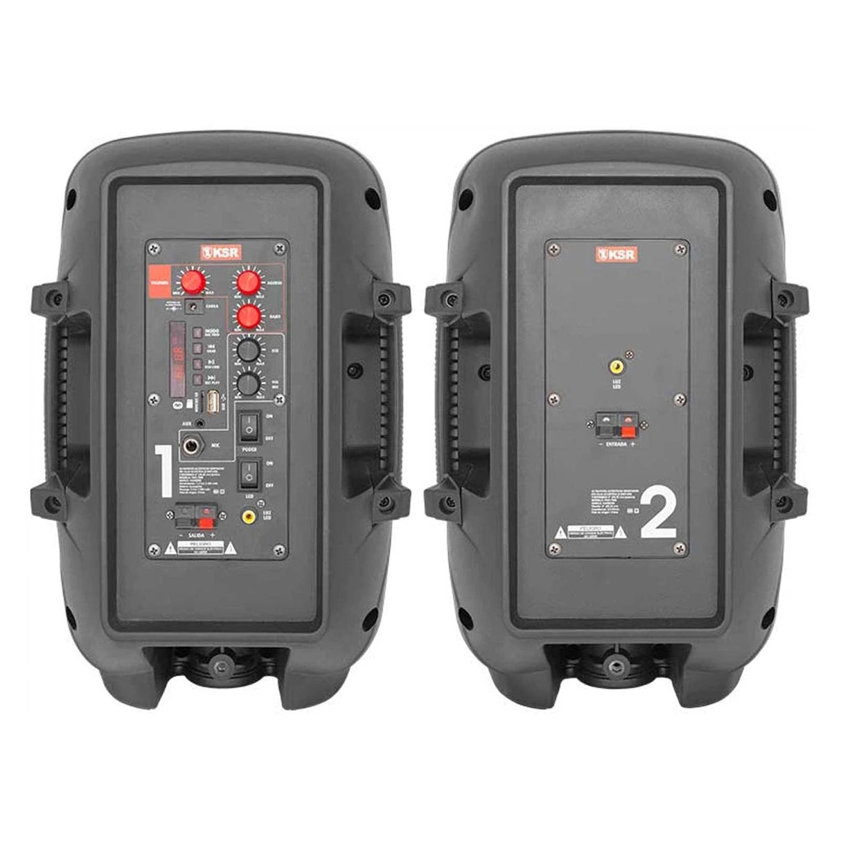 Sistema de audio doble Kaiser 8 con 10,000 W PMPO PAK-7908
