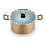 Bateria de cocina TFAL antiadherente indicador thermo spot B036SE64BRONZ