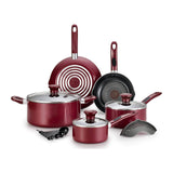 Bateria de cocina TFAL antiadherente indicador thermo spot B039SE64ROJA