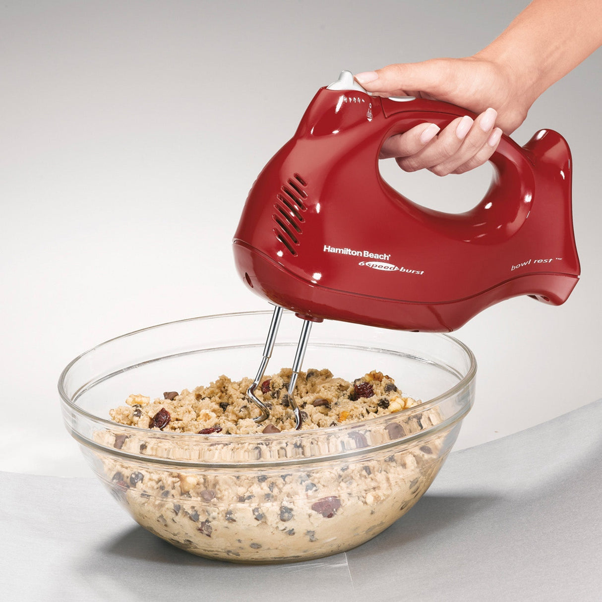 Batidora de Pedestal Hamilton Beach 3.8 Litros 5 Velocidades 64699-ROJA