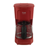 Cafetera T-fal Heliora 12 Tazas Roja CM1405MX